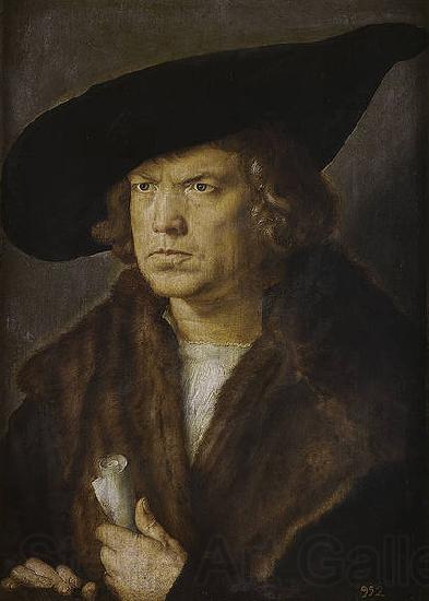 Albrecht Durer Portrait of an Unidentified Man Germany oil painting art